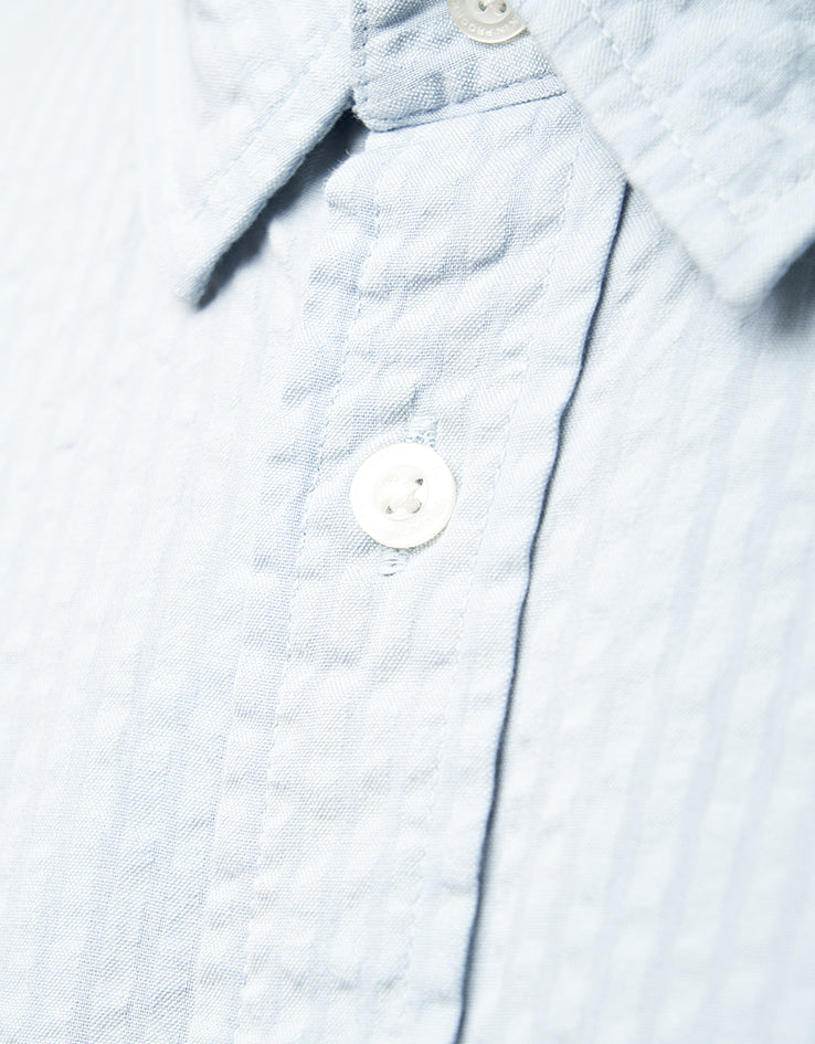 Carhartt WIP Toland S/S Shirt - Toland Stripe/Blue Fog
