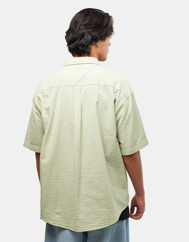 Carhartt WIP Toland S/S Shirt - Toland Stripe/Pale Olive