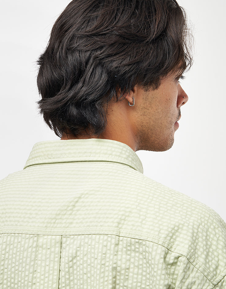 Carhartt WIP Toland S/S Shirt - Toland Stripe/Pale Olive