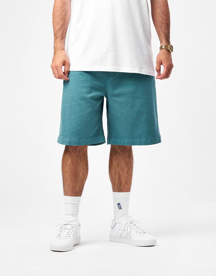 Carhartt WIP Floyde Stretch Twill Shorts - Saguaro (Garment Dyed)
