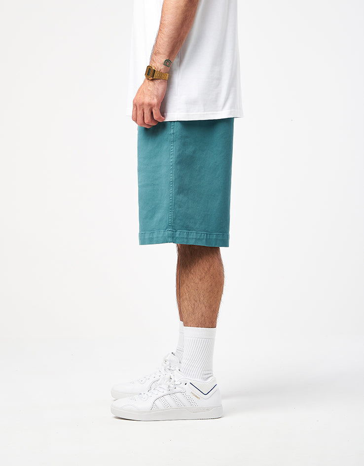 Carhartt WIP Floyde Stretch Twill Shorts - Saguaro (Garment Dyed)