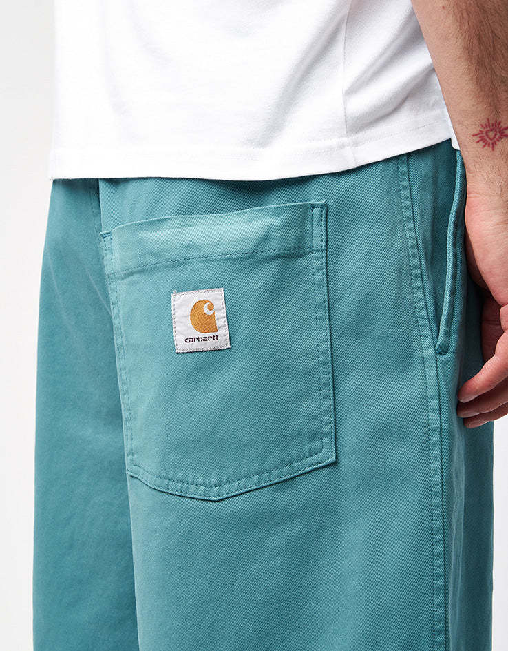 Carhartt WIP Floyde Stretch Twill Shorts - Saguaro (Garment Dyed)
