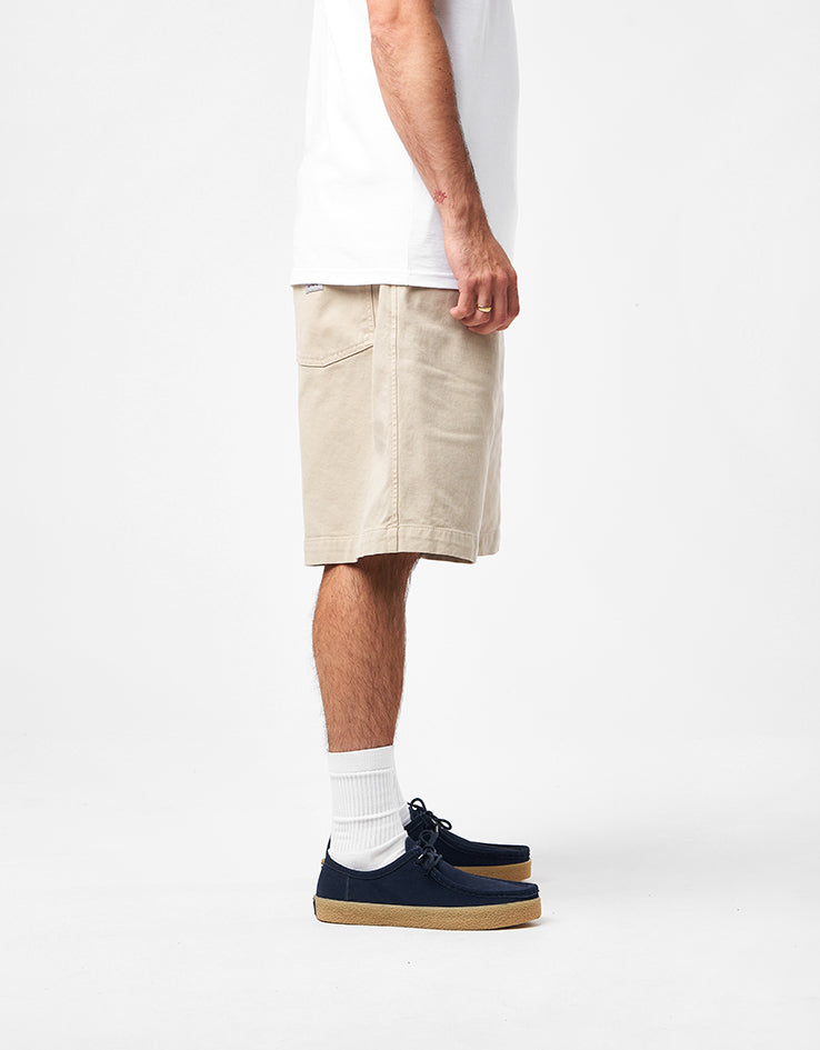 Carhartt WIP Floyde Stretch Twill Shorts - Wall (Garment Dyed)