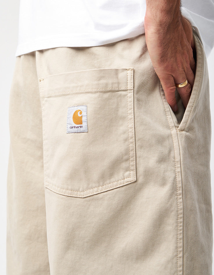 Carhartt WIP Floyde Stretch Twill Shorts - Wall (Garment Dyed)