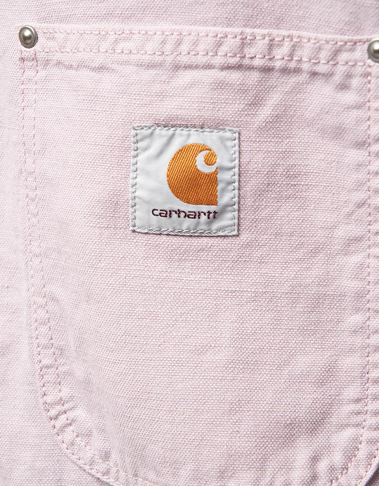 Carhartt WIP Walter Chore Coat - Pink Fog (Garment Dyed)