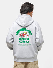 Carhartt WIP Pronto Hooded Sweat Jacket - Ash Heather