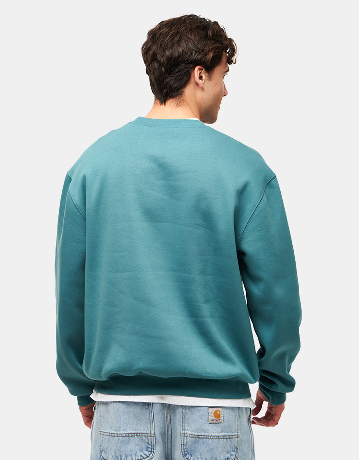 Carhartt WIP Masterpiece Sweatshirt - Saguaro/Pink