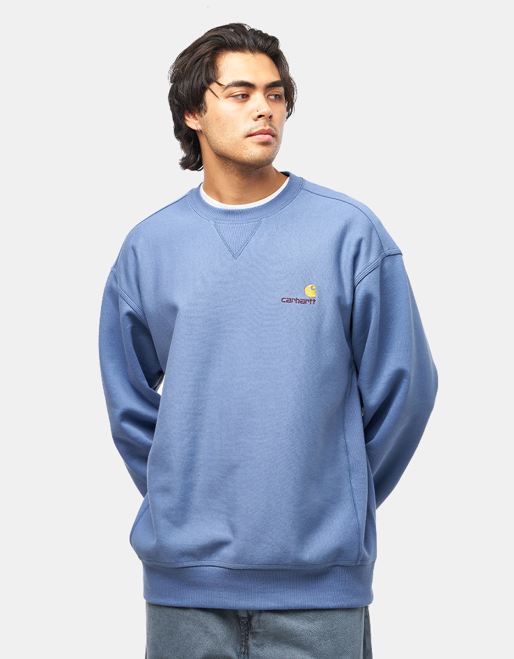 Carhartt WIP American Script Sweatshirt - Sorrent