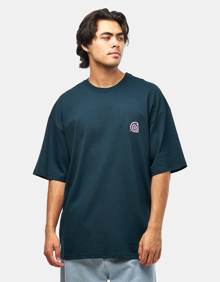 Carhartt WIP Helix T-Shirt - Deep Lagoon