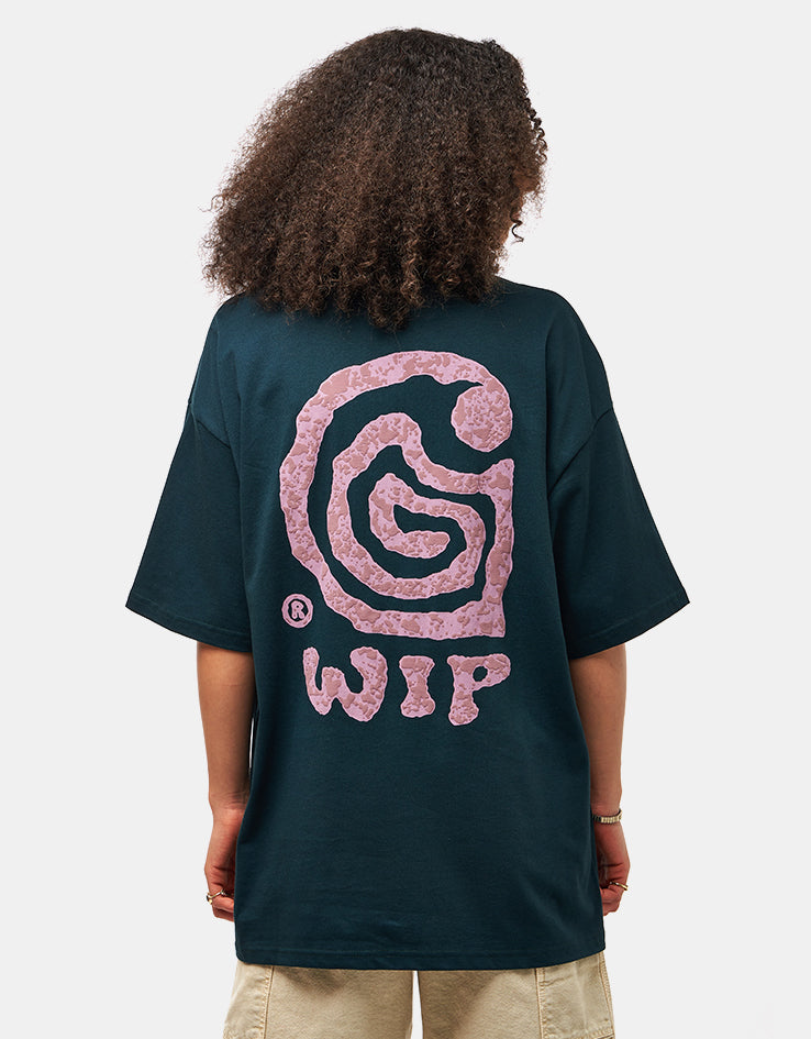 Carhartt WIP Helix T-Shirt - Deep Lagoon
