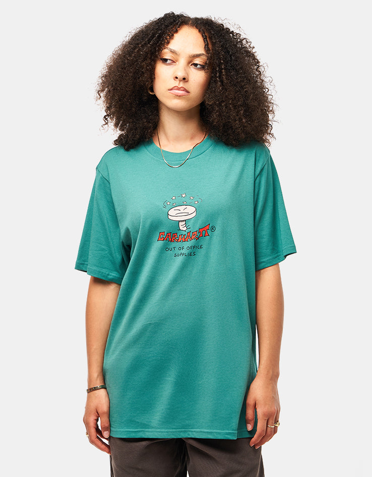 Carhartt WIP Work Life Romance T-Shirt - Saguaro