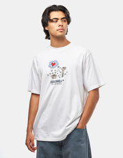 Carhartt WIP Work Life Romance T-Shirt - White