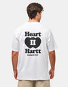 Carhartt WIP Heart II Hartt T-Shirt - White