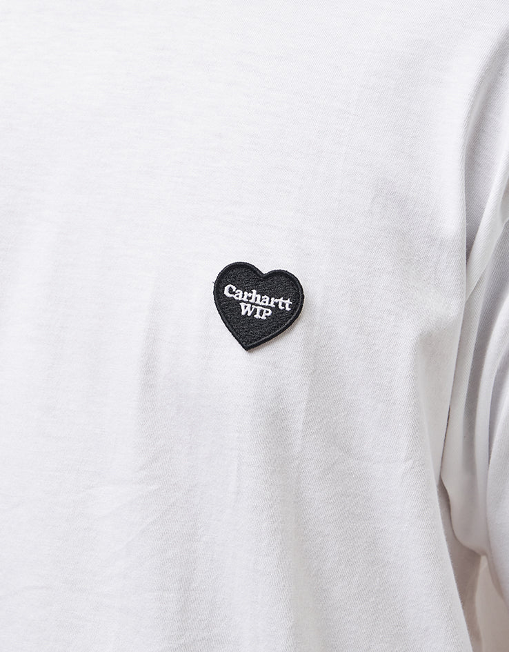 Carhartt WIP Heart II Hartt T-Shirt - White