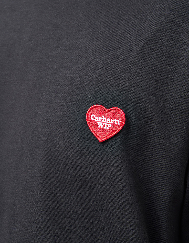 Carhartt WIP Heart II Hartt T-Shirt - Black