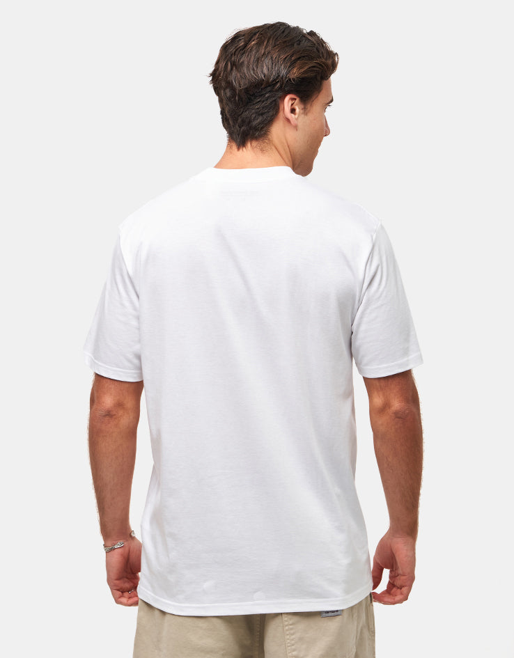 Carhartt WIP Solar Chrome Script T-Shirt - White