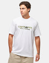 Carhartt WIP Solar Chrome Script T-Shirt - White
