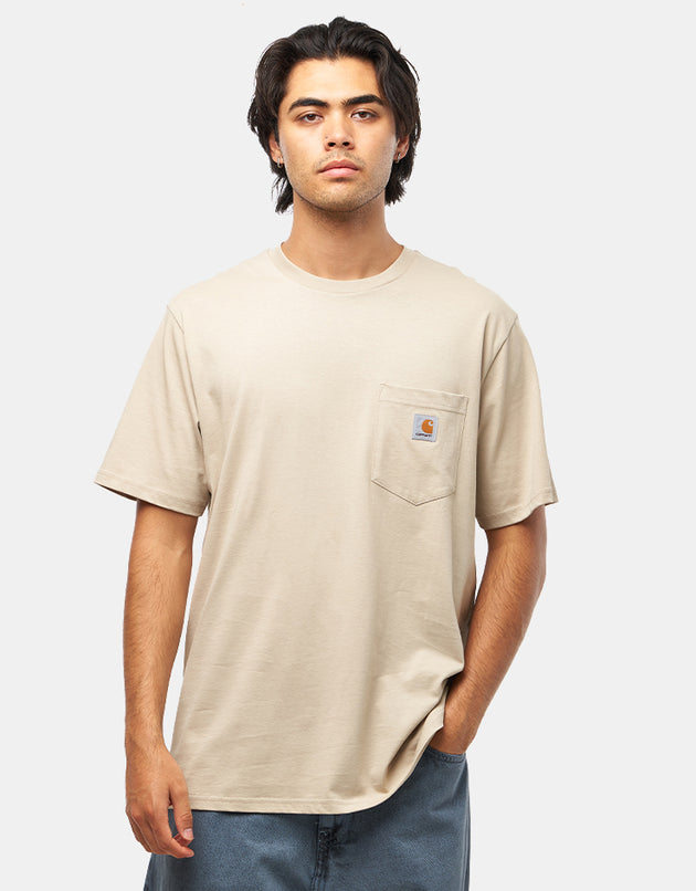 Carhartt WIP S/S Pocket T-Shirt - Wall