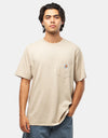 Carhartt WIP S/S Pocket T-Shirt - Wall