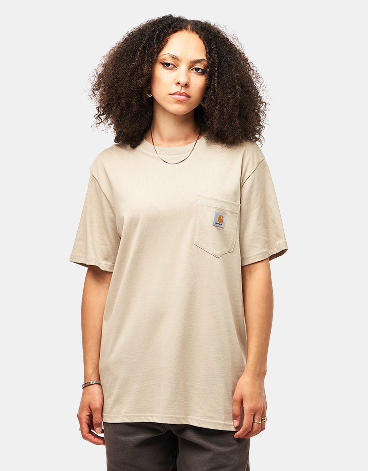 Carhartt WIP S/S Pocket T-Shirt - Wall