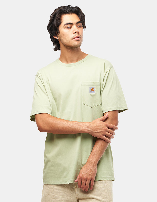 Carhartt WIP S/S Pocket T-Shirt - Pale Olive