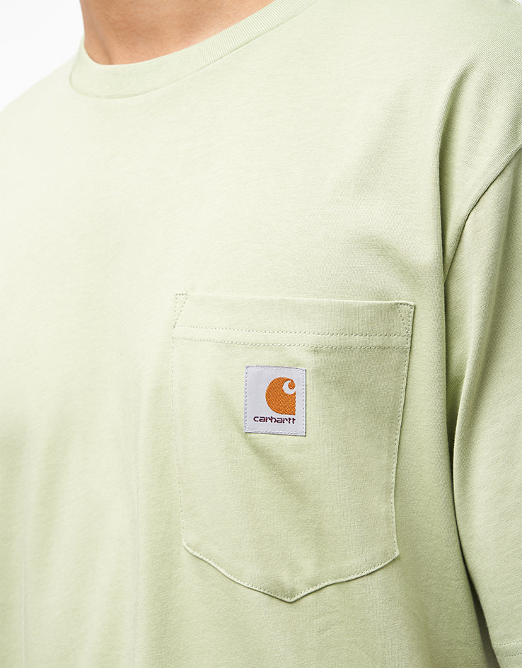 Carhartt WIP S/S Pocket T-Shirt - Pale Olive