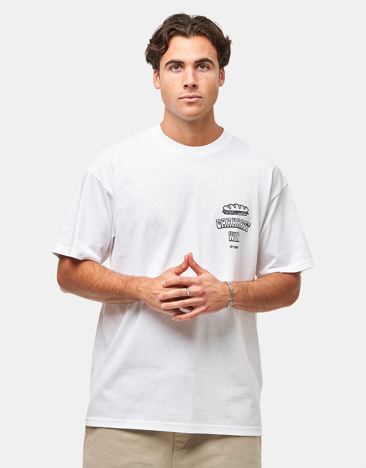 Carhartt WIP Sandwich T-Shirt - White