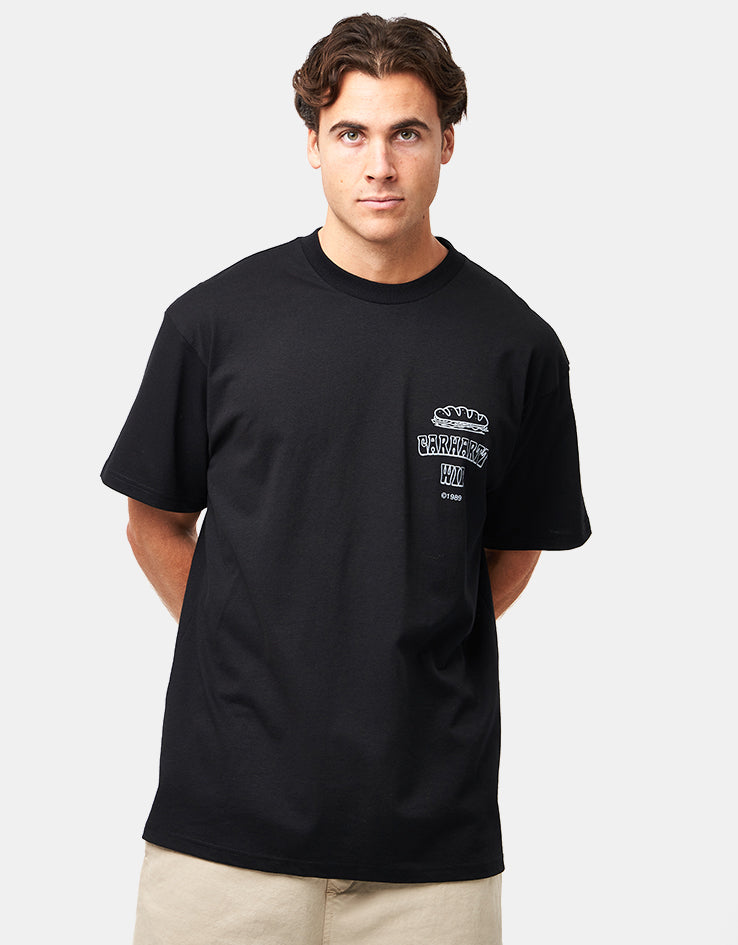 Carhartt WIP Sandwich T-Shirt - Black