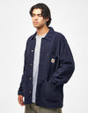 Carhartt WIP Walter Chore Coat - Dark Navy (Garment Dyed)
