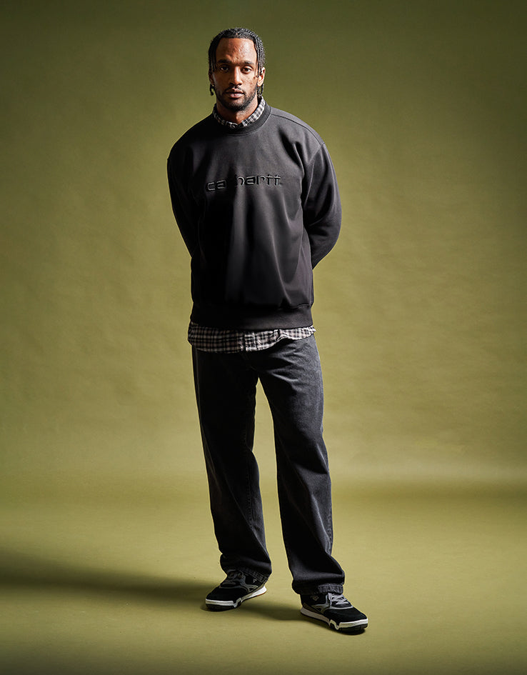 Carhartt WIP Landon Pant - Black (Stone Washed)