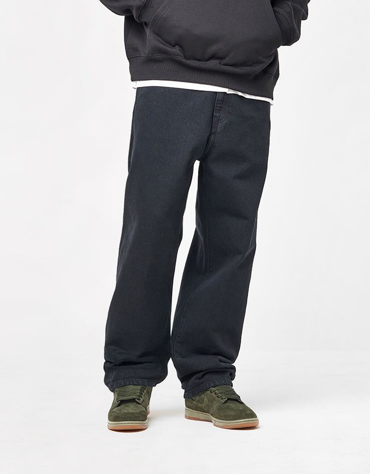 Carhartt WIP Aaron Pant - Blue (Midnight Wash)