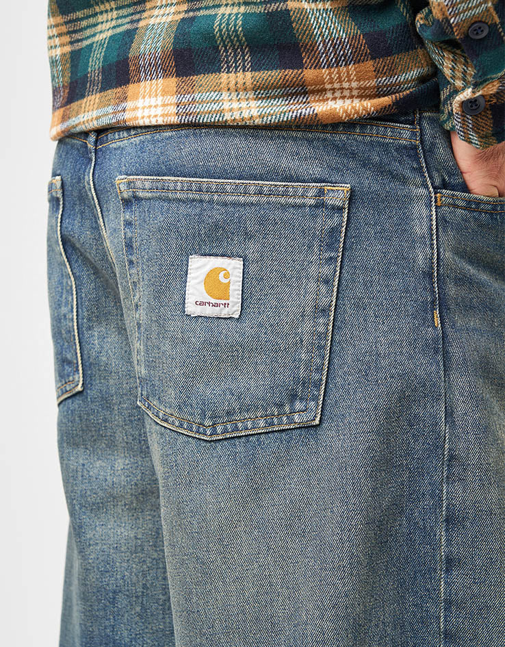 Carhartt WIP Brandon Pant - Blue (Worn Used Wash)