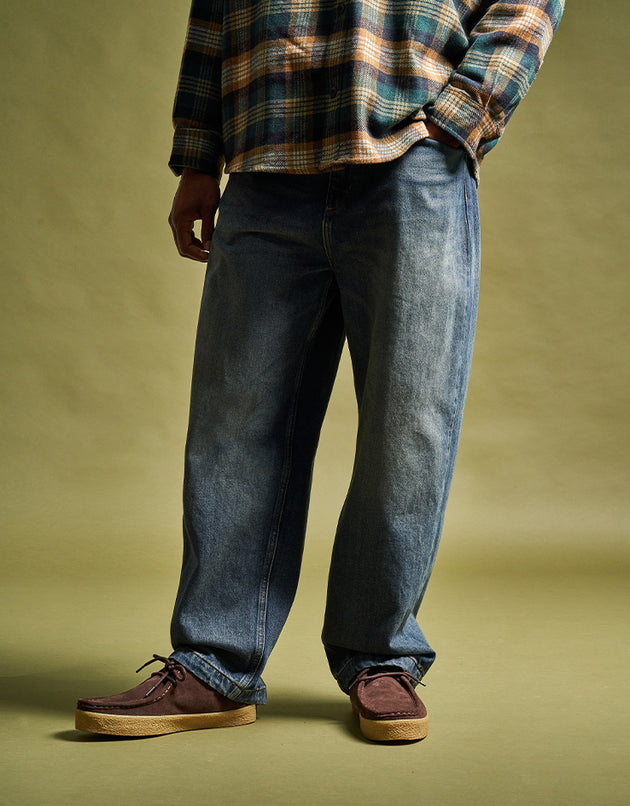 Carhartt WIP Brandon Pant - Blue (Worn Used Wash)