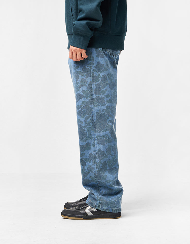 Carhartt WIP Landon Pant - Camo Duck/Blue (Bleached)