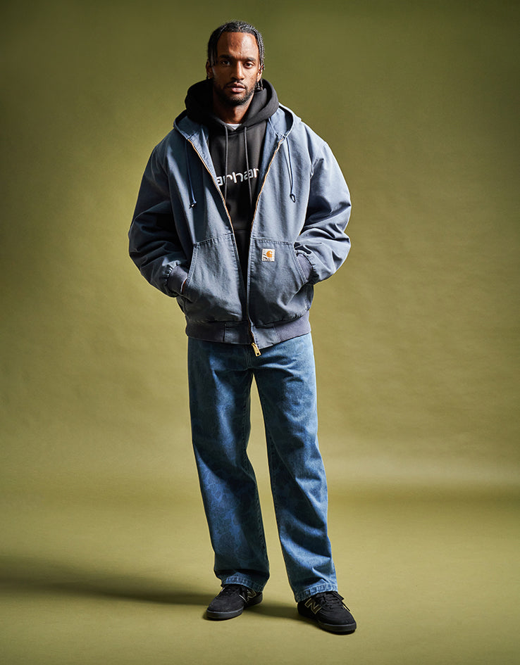 Carhartt WIP Landon Pant - Camo Duck/Blue (Bleached)