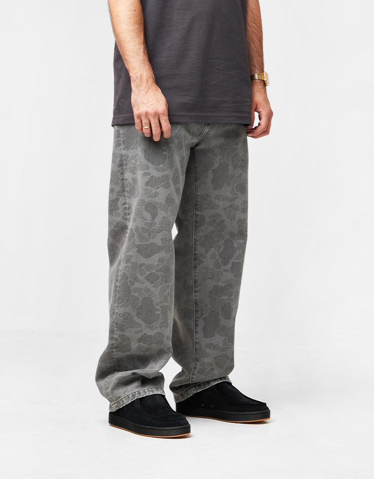 Carhartt WIP Landon Pant - Camo Duck/Black (Heavy Bleached)