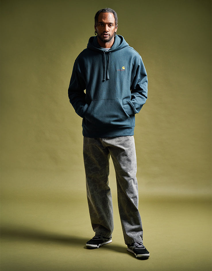 Carhartt WIP Landon Pant - Camo Duck/Black (Heavy Bleached)