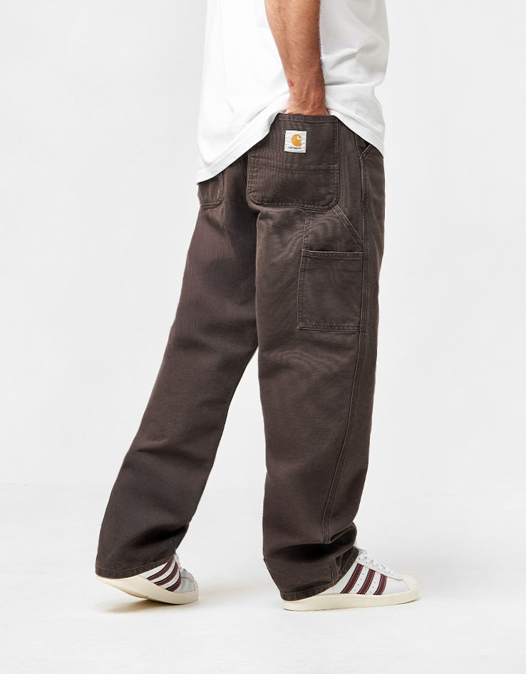 Carhartt WIP Single Knee Pant - Tobacco (Stone Canvas)