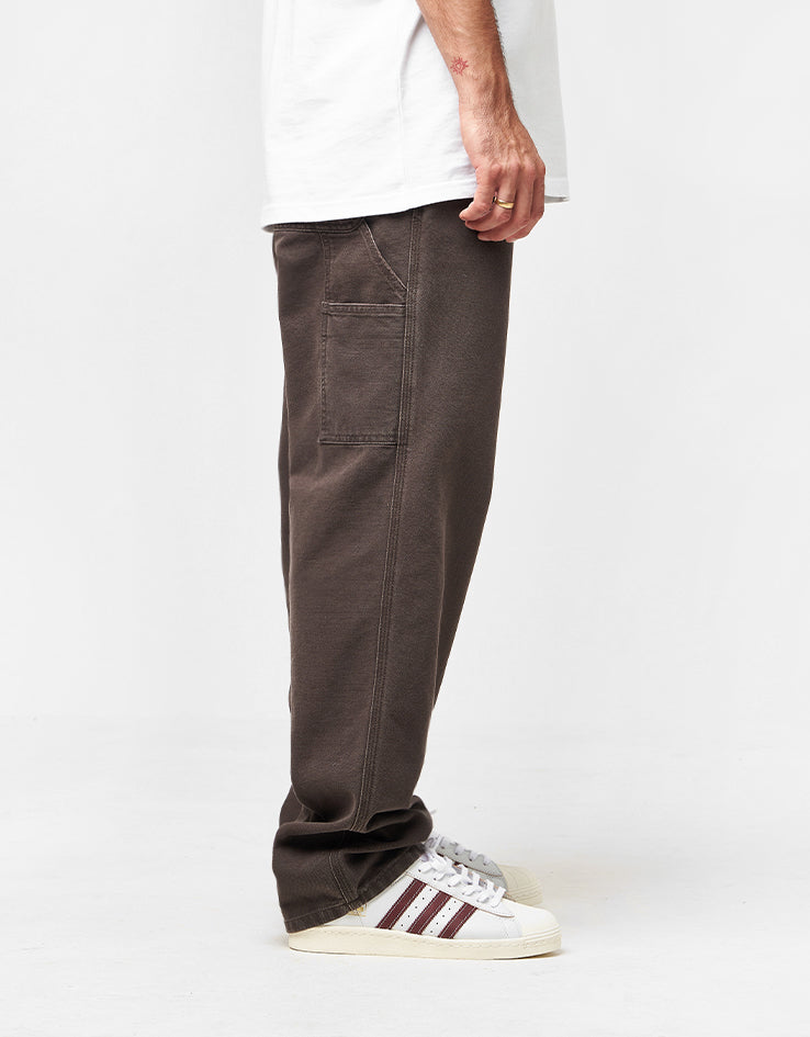 Carhartt WIP Single Knee Pant - Tobacco (Stone Canvas)