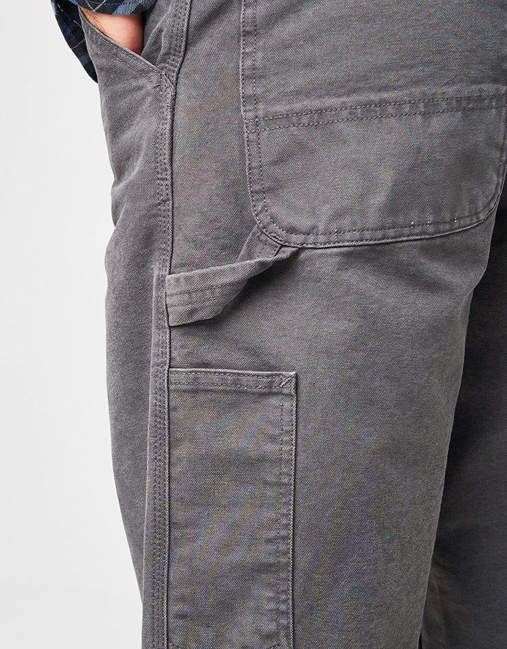 Carhartt WIP Single Knee Pant - Graphite (Stone Canvas)
