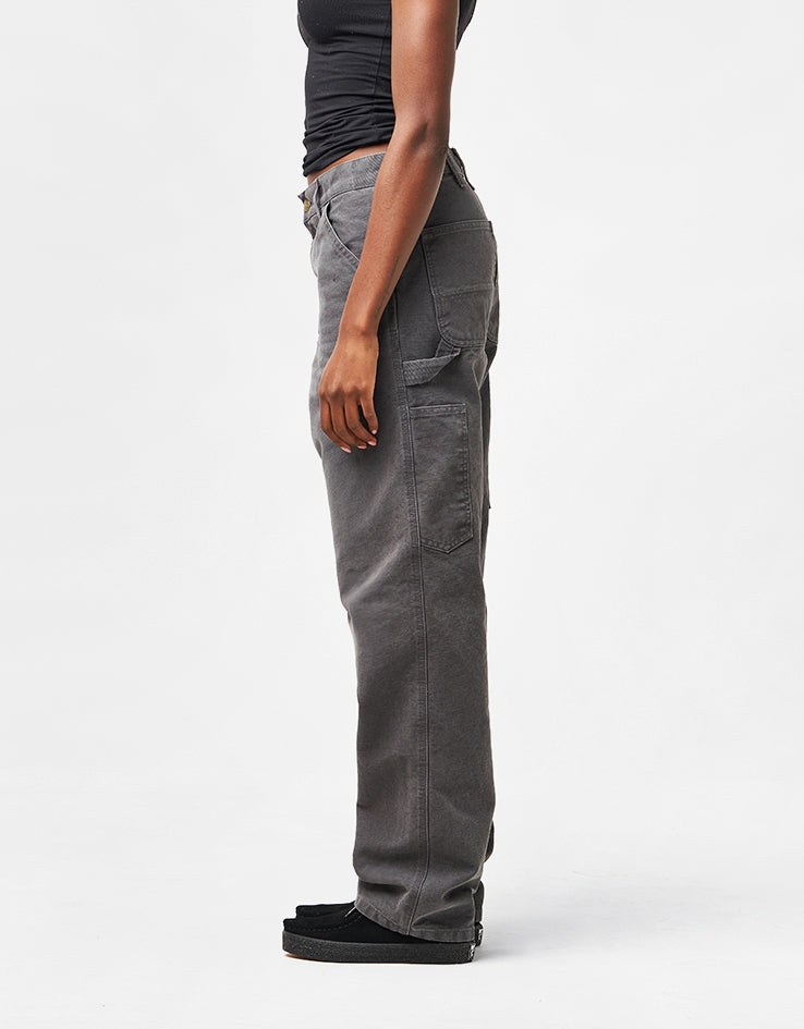 Carhartt WIP Single Knee Pant - Graphite (Stone Canvas)