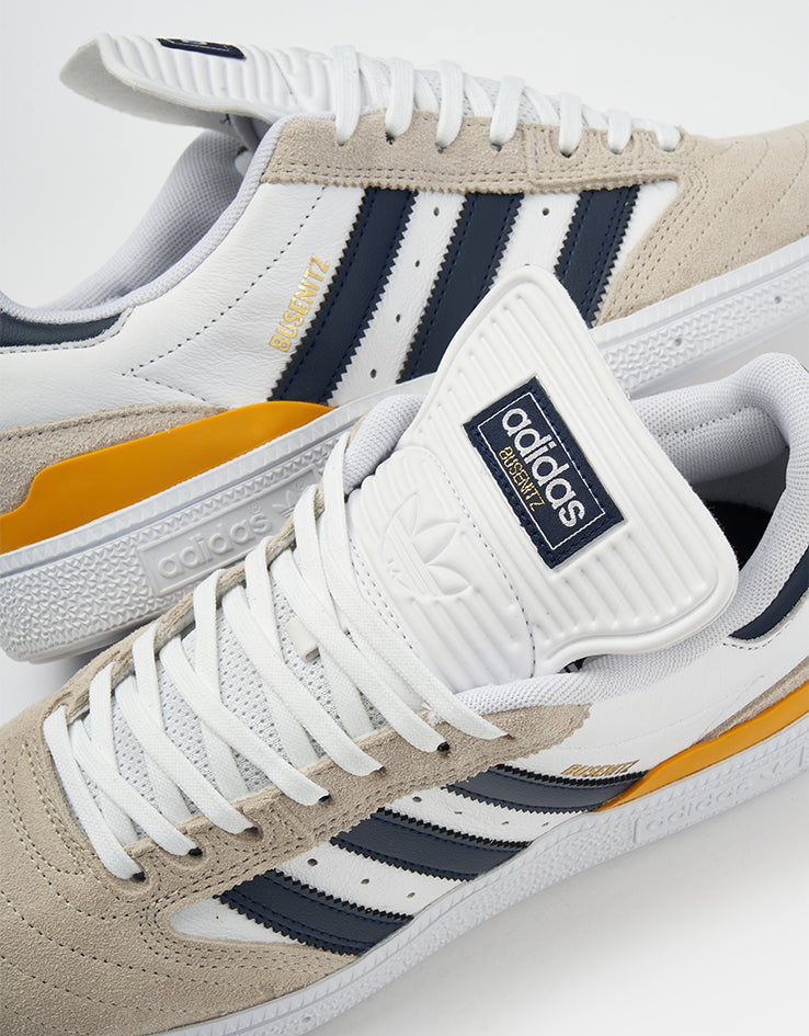 adidas Busenitz Skate Shoes - Clear Brown/Collegiate Navy/White