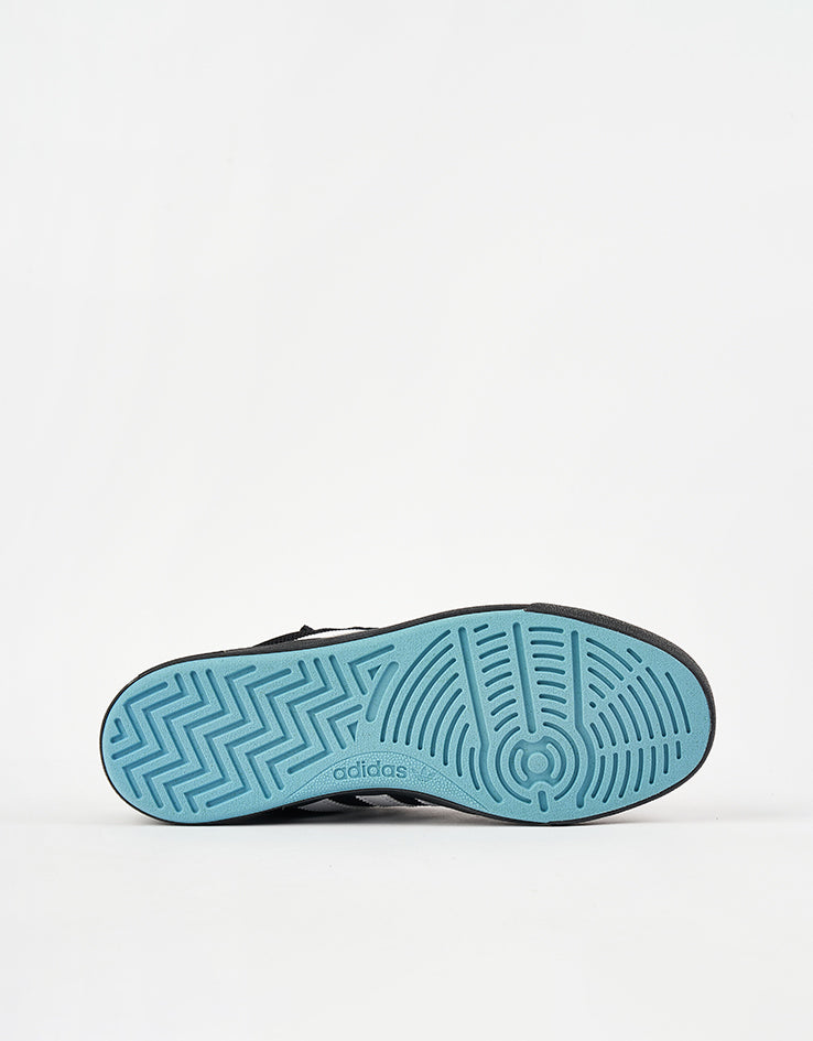 adidas Nora Skate Shoes - Core Black/Ftw White/Gold Metallic