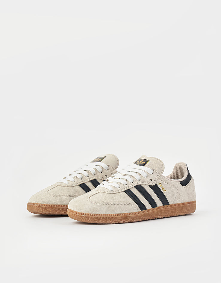 adidas Samba ADV Skate Shoes - Alumina/Core Black/Gum