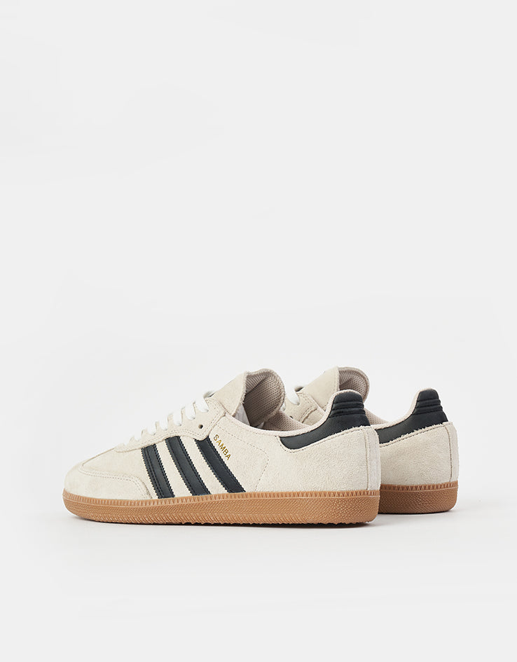 adidas Samba ADV Skate Shoes - Alumina/Core Black/Gum