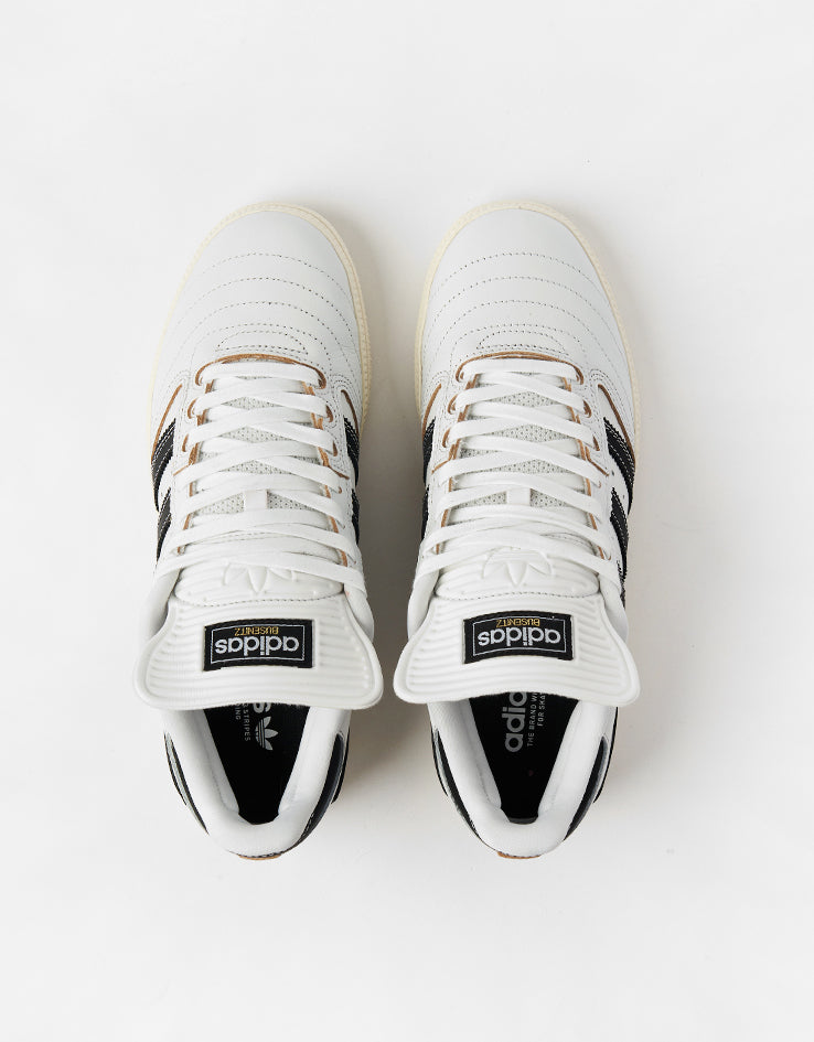 adidas Busenitz Skate Shoes - Crystal White/Core Black/Off White