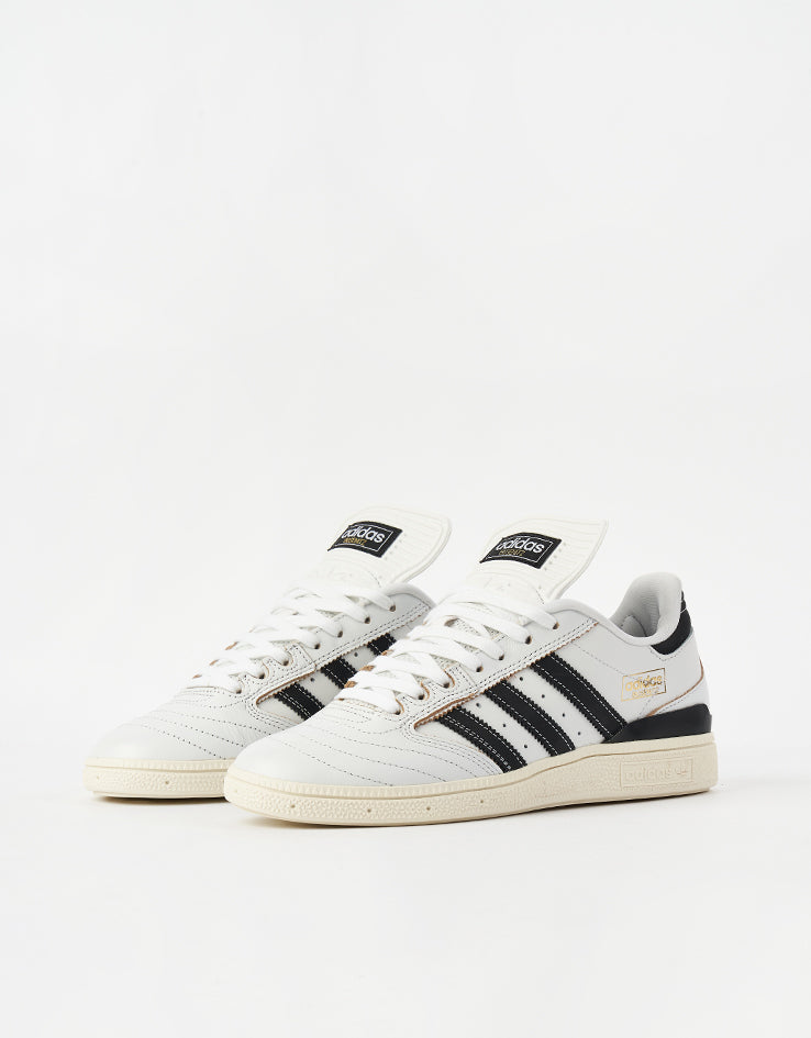 adidas Busenitz Skate Shoes - Crystal White/Core Black/Off White