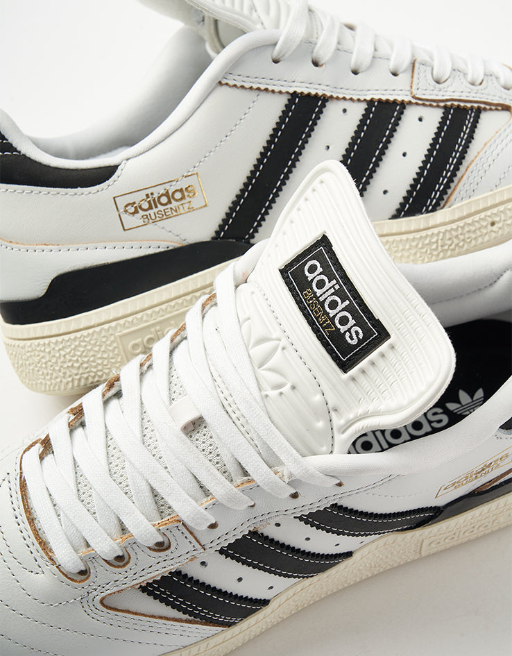 adidas Busenitz Skate Shoes - Crystal White/Core Black/Off White