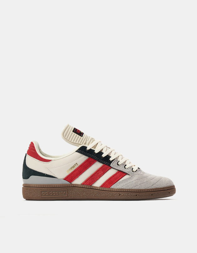 adidas Busenitz Skate Shoes - Clear Brown/Better Scarlet/Gum