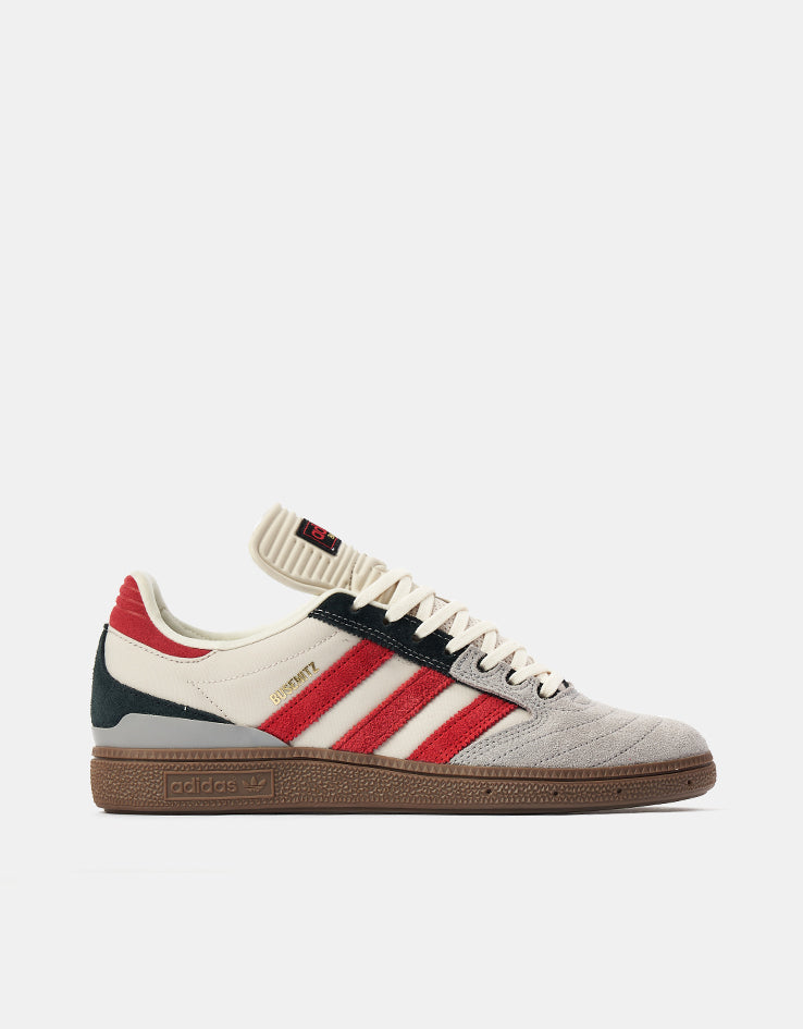 adidas Busenitz Skate Shoes - Clear Brown/Better Scarlet/Gum